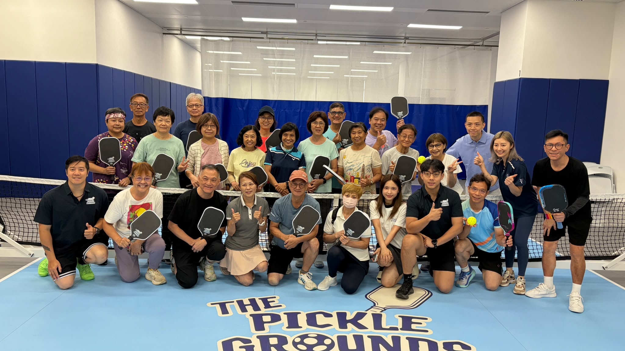 全新運動體驗！移植運動協會會員齊齊體驗「匹克球」熱潮